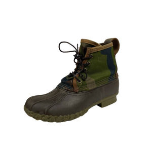L.L. Bean Boot Big Kid 3 Brown Camo